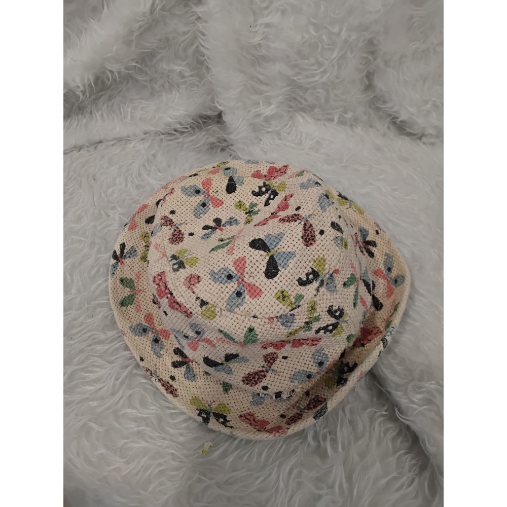 Kids Bucket Hat Floral‎ Print Summer Beach Sun Hat For Girls